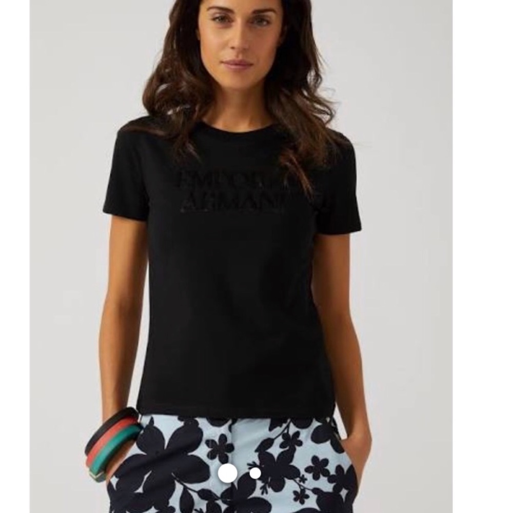 Armani collezioni black t shirt!